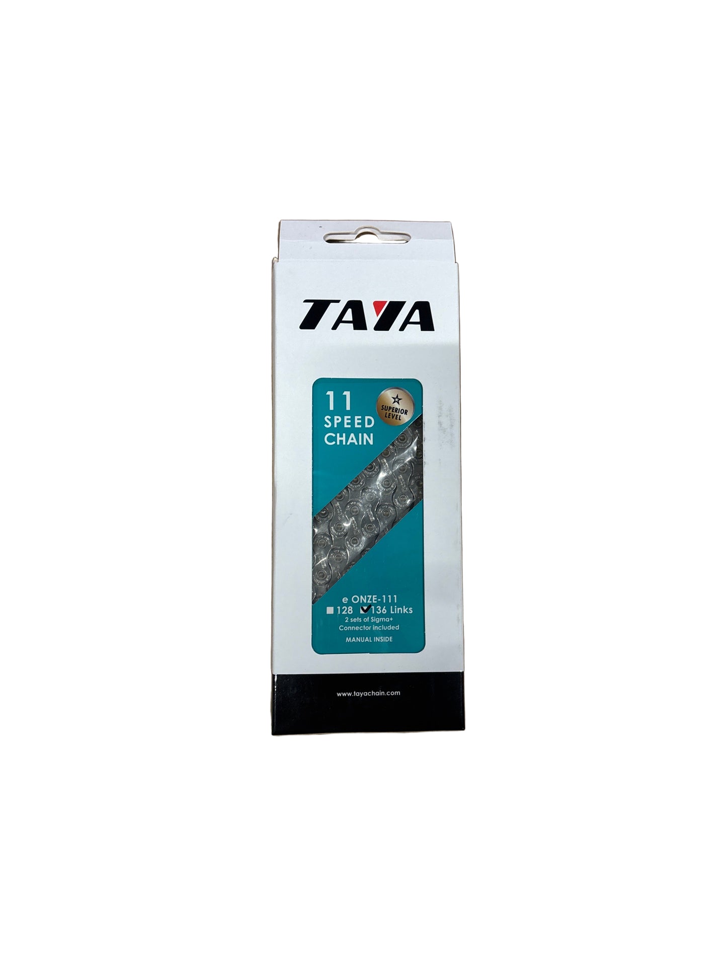 Taya Onze-111 ketting 1/2x5/64 - 136 11 spd. zilver Diamond Hard Treatment