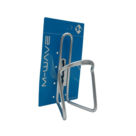 M-Wave bidonhouder aluminium zilver