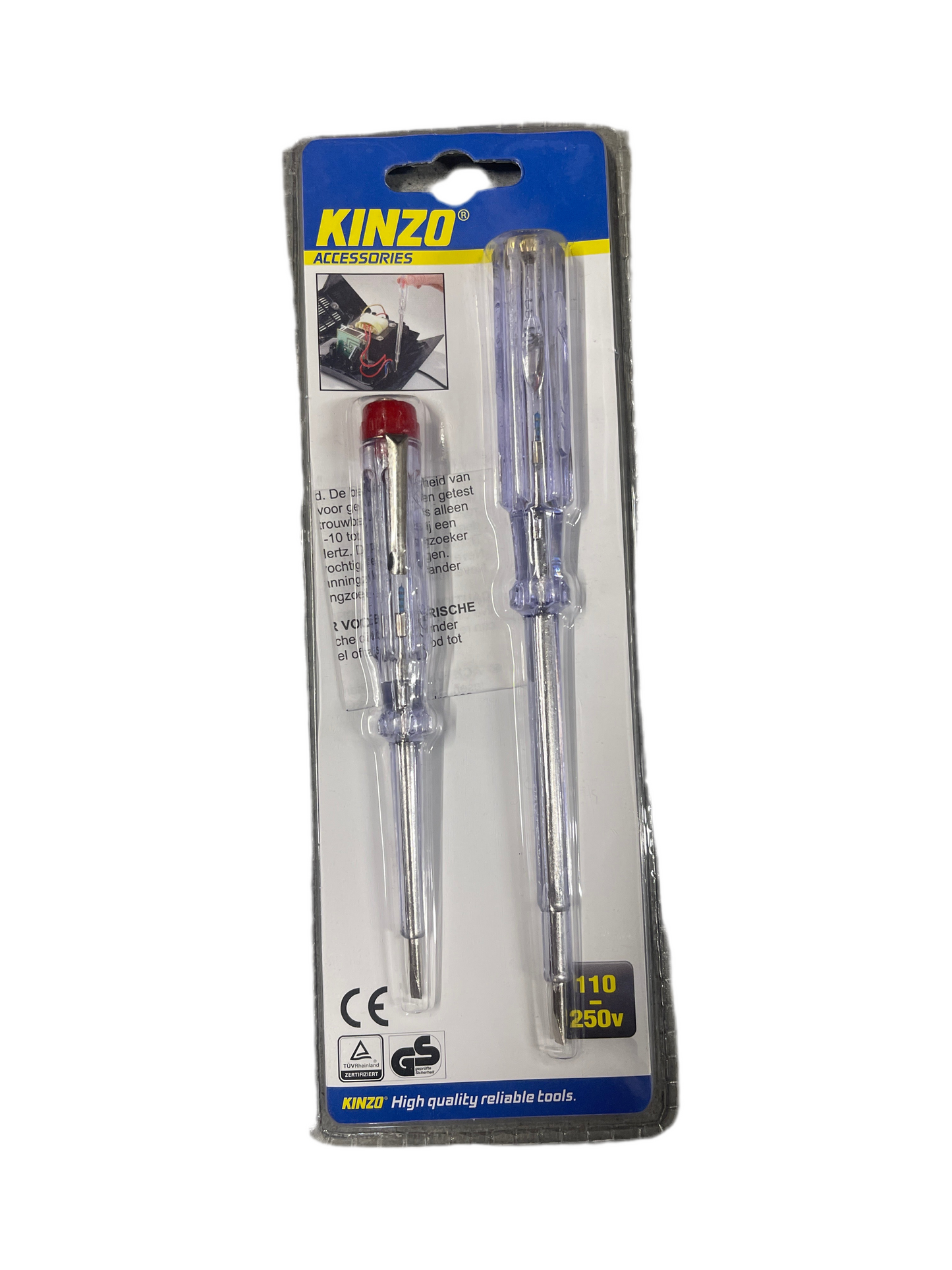 Kinzo spanningstester 2 stuks
