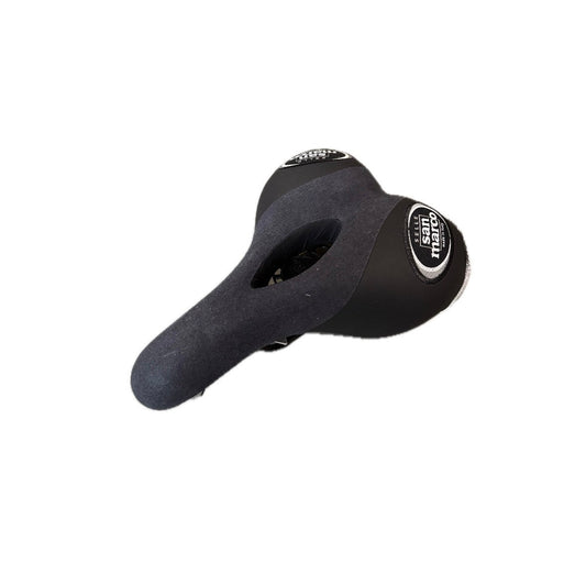 San Marco zadel Liberty Arrowhead zwart op kaart 457C010