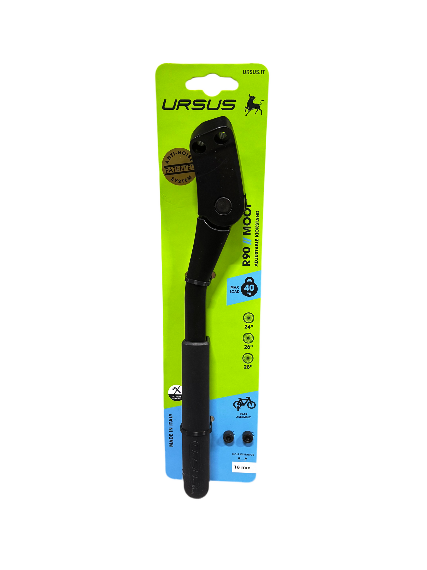 Ursus standaard Mooi Plus zwart 18 mm.