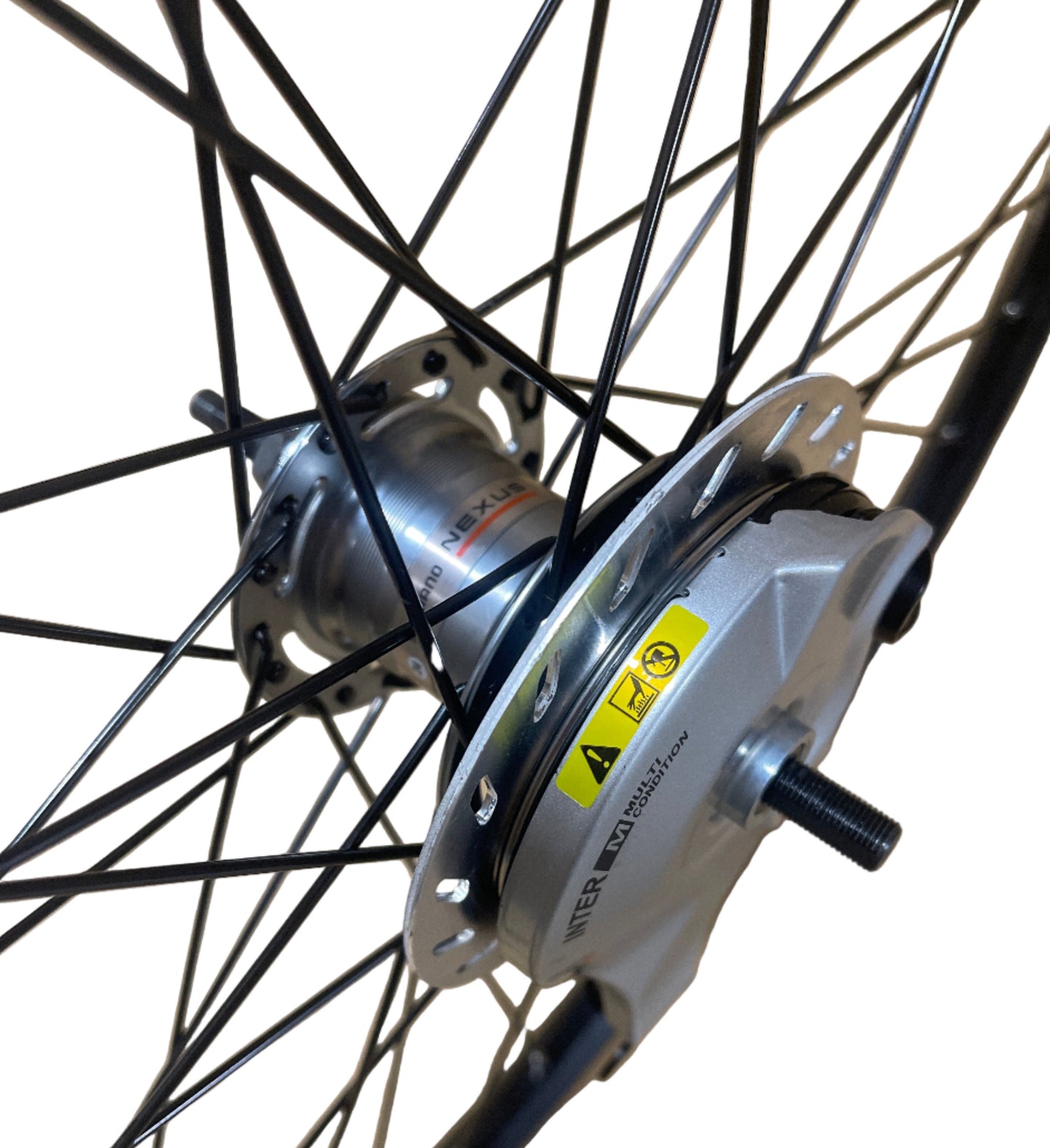 Achterwiel 28" - 622 Cargo zwart Dynamic zwarte spaken Nexus 3 RB