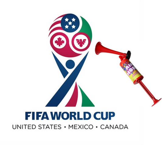 Party Air Horn ZM1102  -  "WK 2026 TOETER"