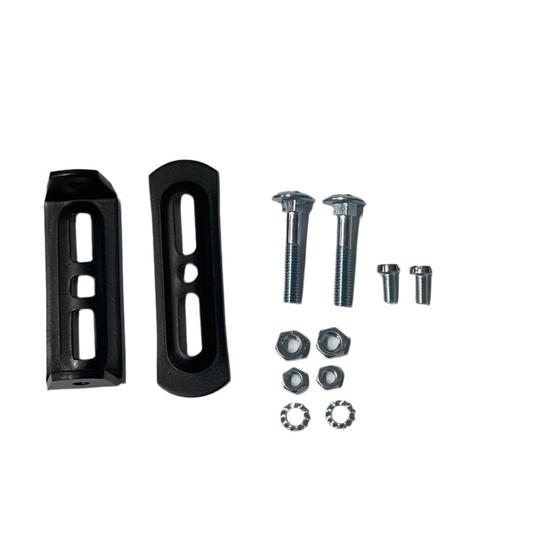 Steco drager montuur LV mat zwart