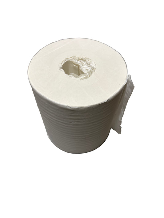Midi rol papier blanco zonder kern 21.5 cm/275 meter