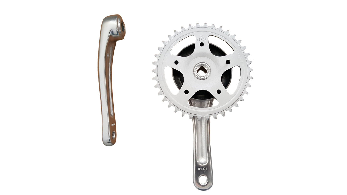 Chainline alu crankset Polish 38T/170mm/95mm disc