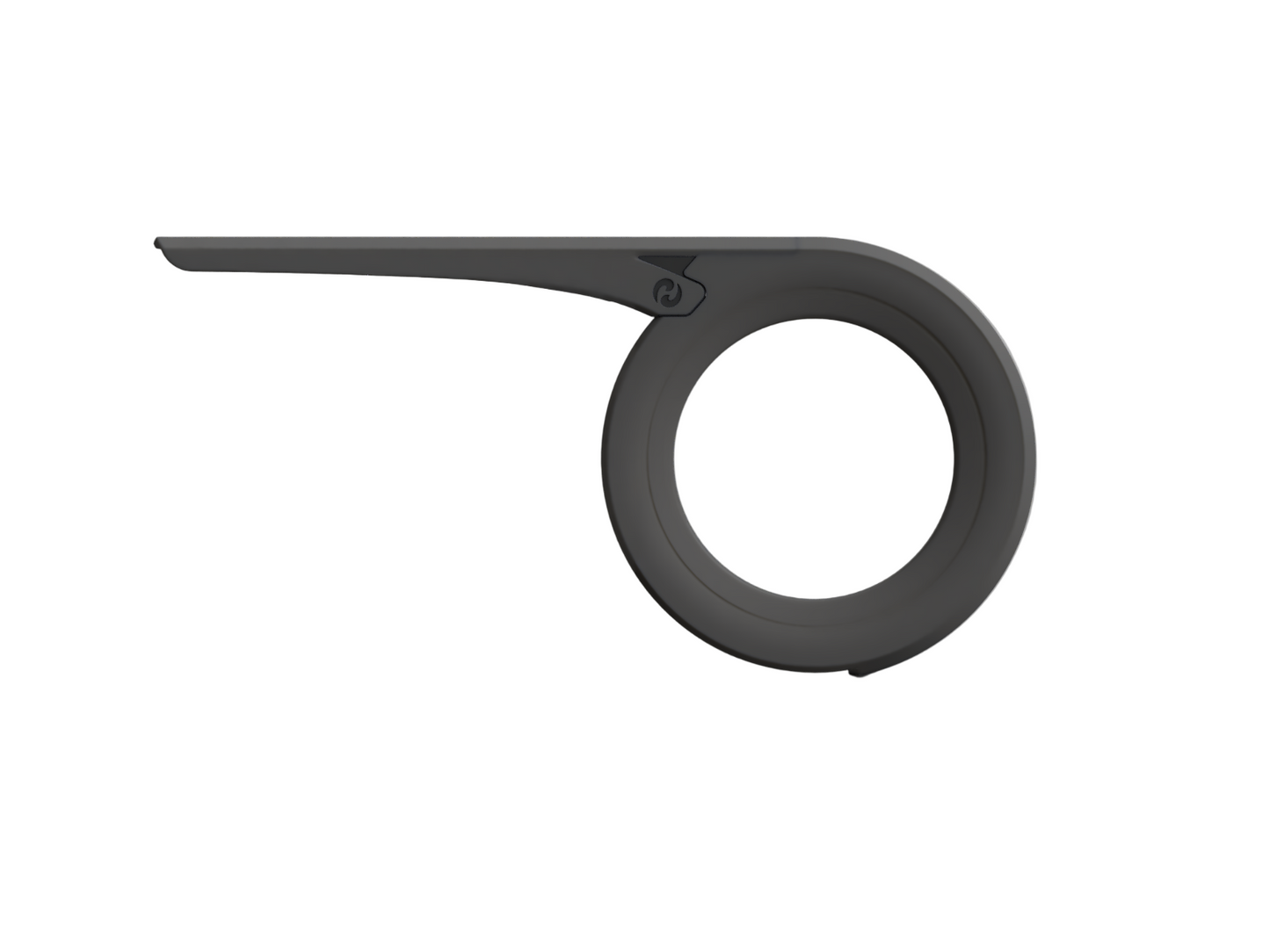 Herrmans kettingscherm Fuse 38T Ø125mm mat zwart