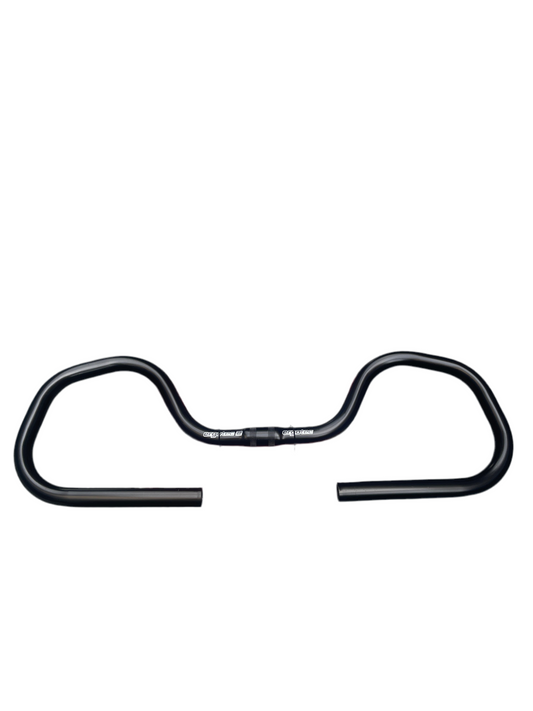 Ergotec Stuurbocht jeugd Contest alu. zwart 25.4, GW520, GL130, GH30, 0°