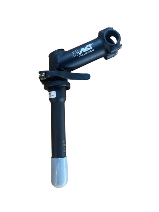 X-act Drehfix stem voorbouw 25.4 mm. zwart
