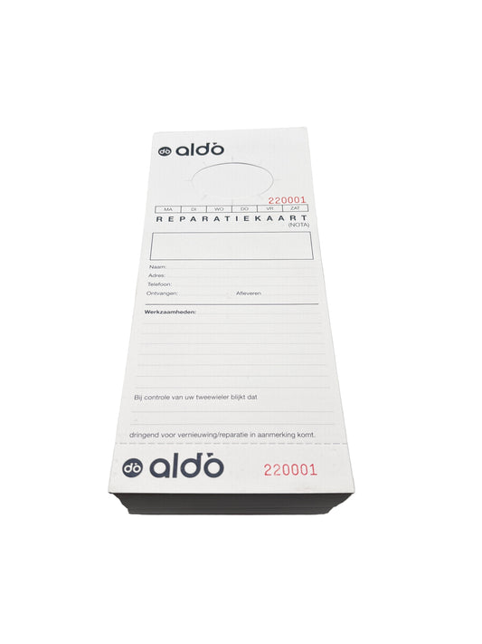 ALDO reparatiekaarten (250)