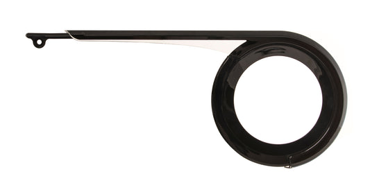 Herrmans kettingscherm Halo 38 Ø125mm 308mm transparant/mat zwart