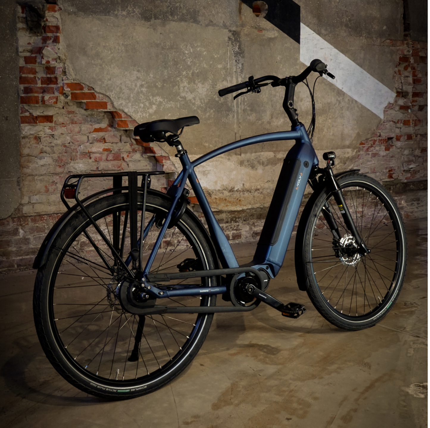 ALDO Interno E-Bike 28"- 55 cm heren N5RB Shimano Steps EP5 60NM mat zwart
