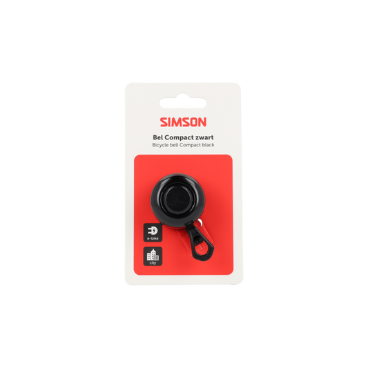 Simson S020143 bel Compact zwart