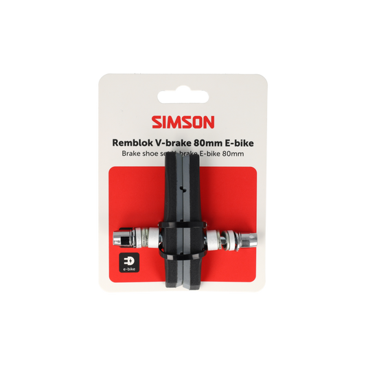 Simson S020209 remblokken E-bike V-Brake 80mm