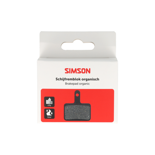 Simson S020240 schijfremblok Organisch