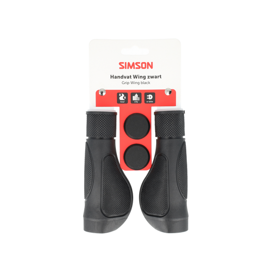 Simson S020452 handvatten Wing zwart