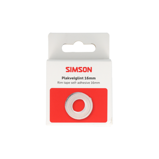 Simson S020514 plakvelglint 16mm breed