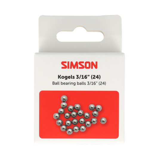 Simson S020910 kogels 3/16" 24st.