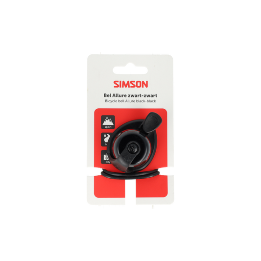 Simson S021200 bel Allure zwart-zwart
