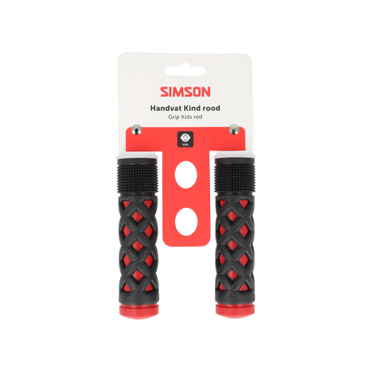 Simson S021479 handvatten Kinder rood-zwart
