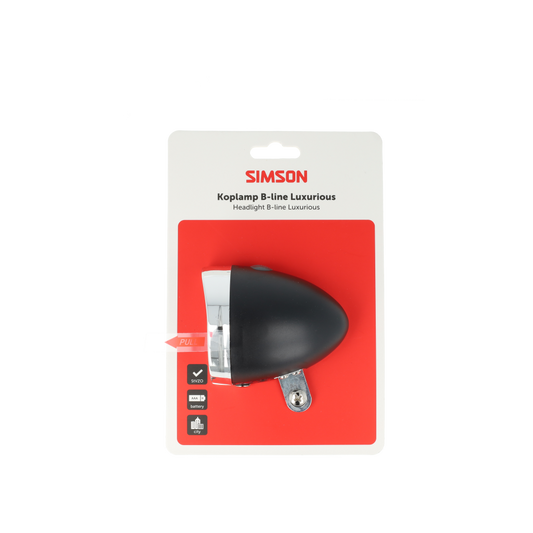Simson S022030 batterij koplamp Classic Luxurious