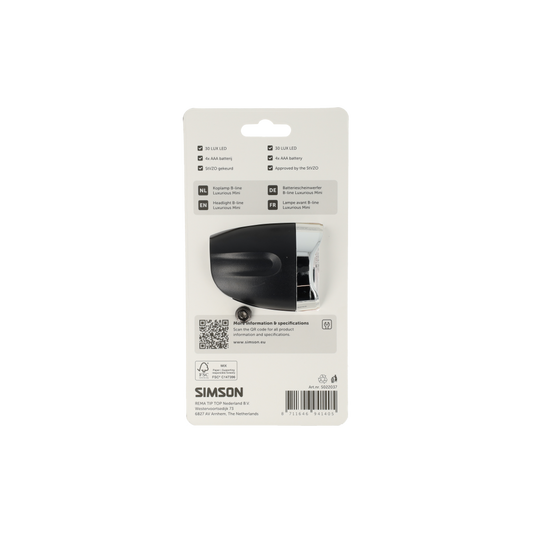 Simson S022037 Aurora koplamp B-line Luxurious mini
