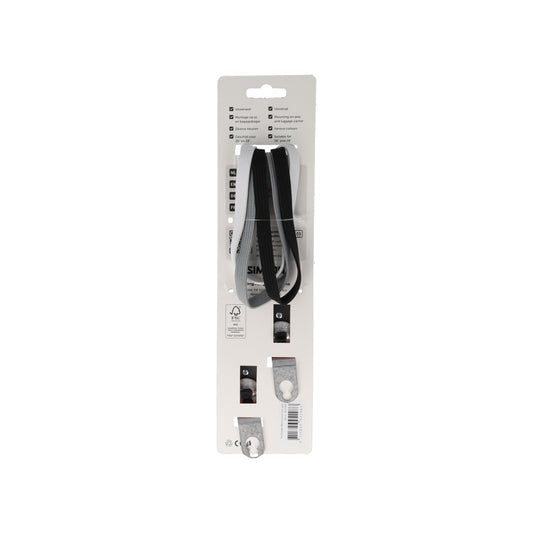Simson S024301 triobinder 60cm zwart-wit-grijs