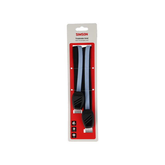 Simson S024326 triobinder 24" jongen zwart-blauw