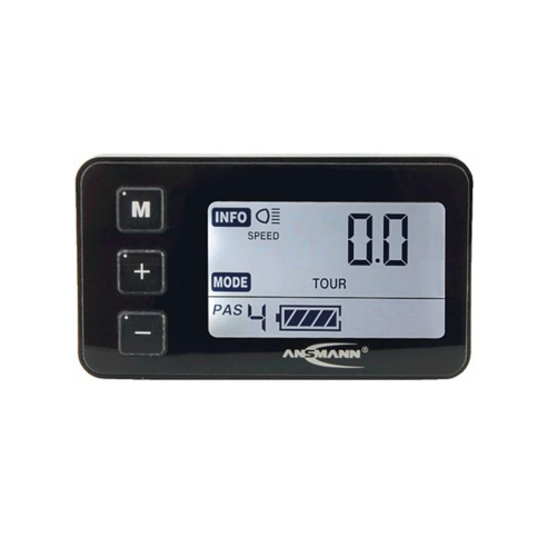 Ansmann LCD display 6-mode 3400-0236