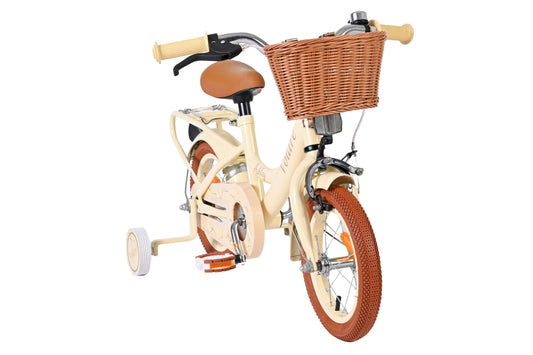 Volare Ashley kinderfiets 12" meisjes crème