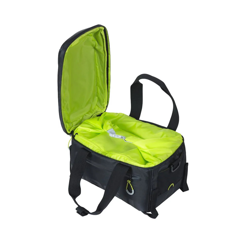 Basil 17753 Miles-Trunkbag 7L. black lime