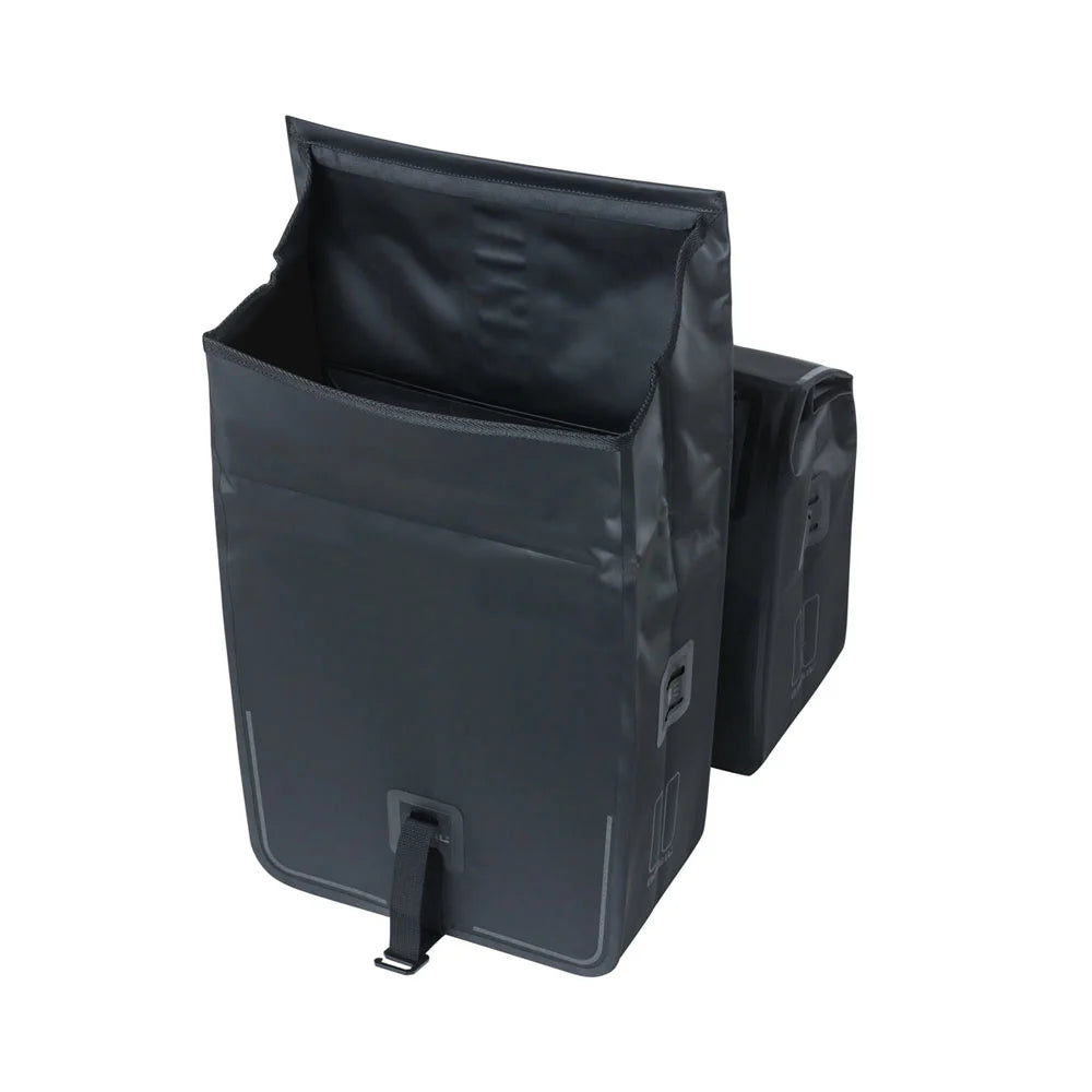 Basil 17659 Urban Dry Double Bag waterdicht 50L. Matt Black