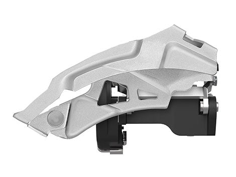 Sun Race FDMS20 SD/MD/LD-BOX voorderailleur 3 x 10 spd. dual pull