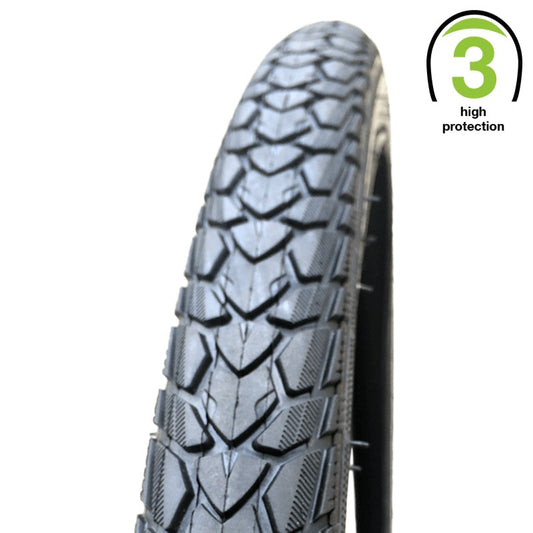 Bub. 37-622 / 28x1.5/8x1.3/8 zwart+RS Rexway Shopper anti-leklaag