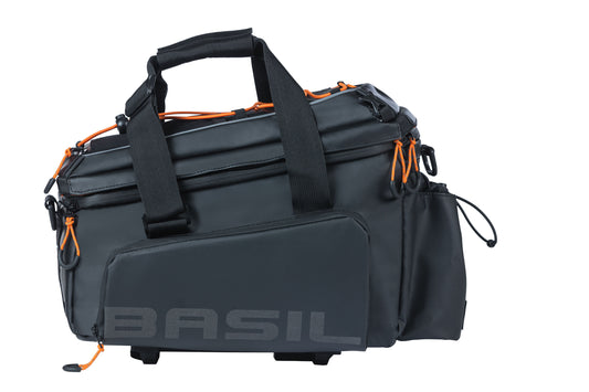 Basil 18302 Miles Tarpaulin trunkbag XL Pro MIK9-36L black orange