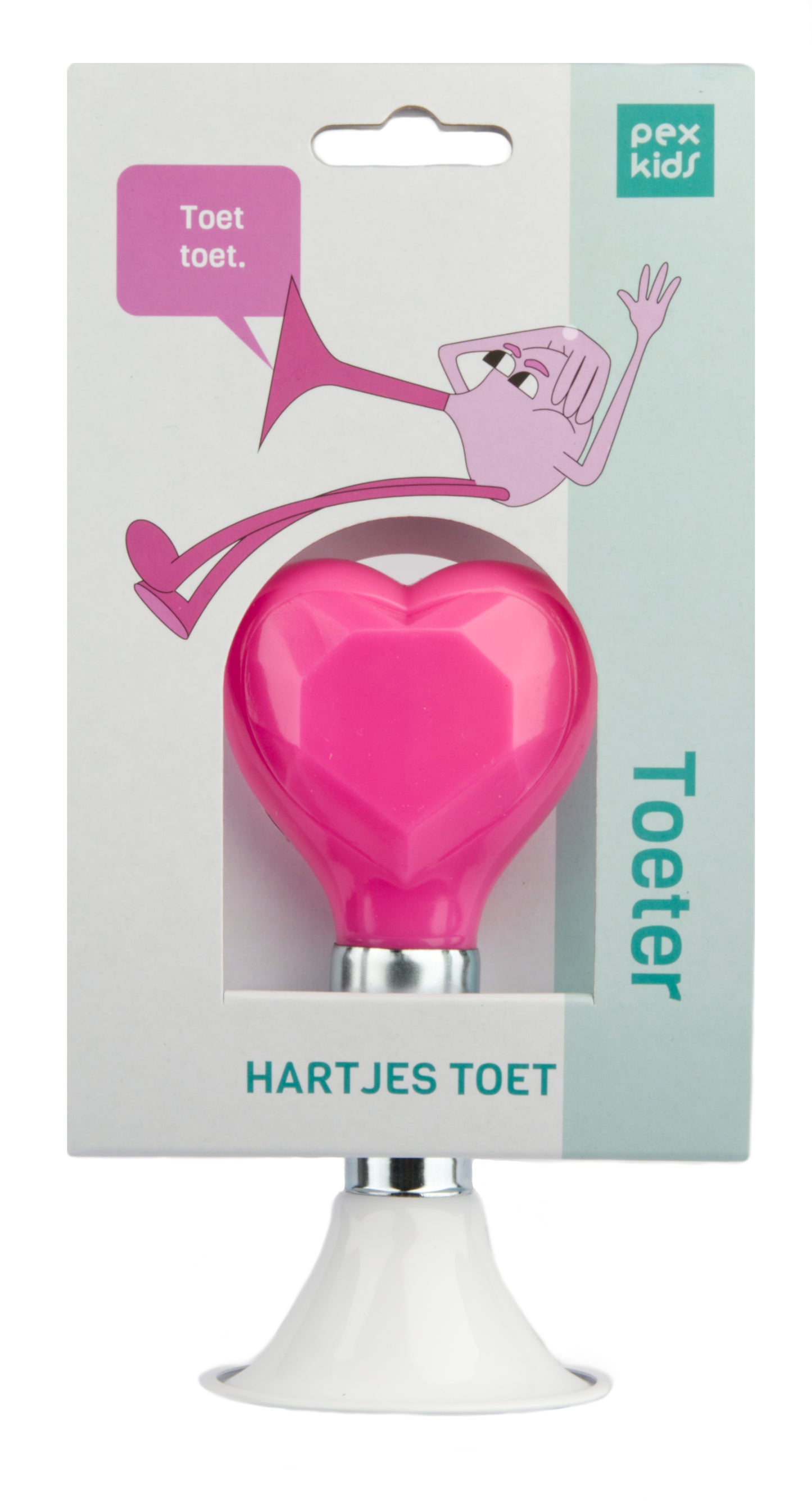 PexKids Hartjes Toet met roze bol