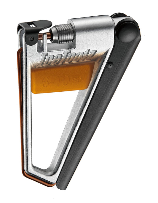 IceToolz 61A4 kettingpons (compact) 6~10-spd. zilver