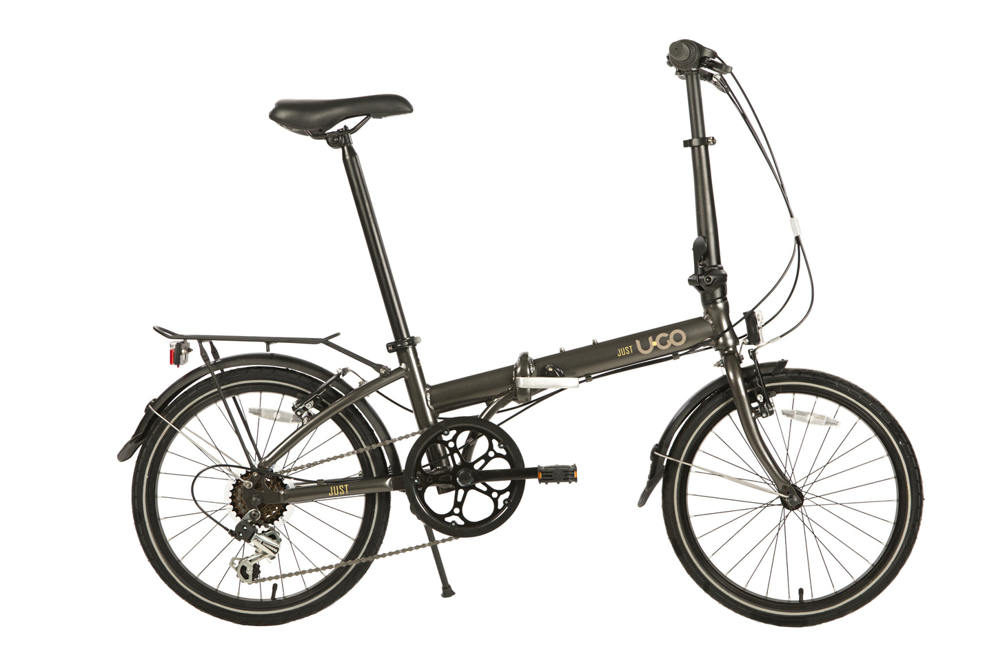 JUST U.GO Essential D6 6 spd. derailleur Iron grey