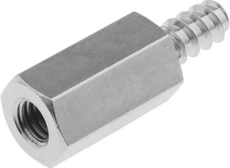 Qibbel Q253 stuurpen schroefverlengset 15 mm. voor Q251/Q252