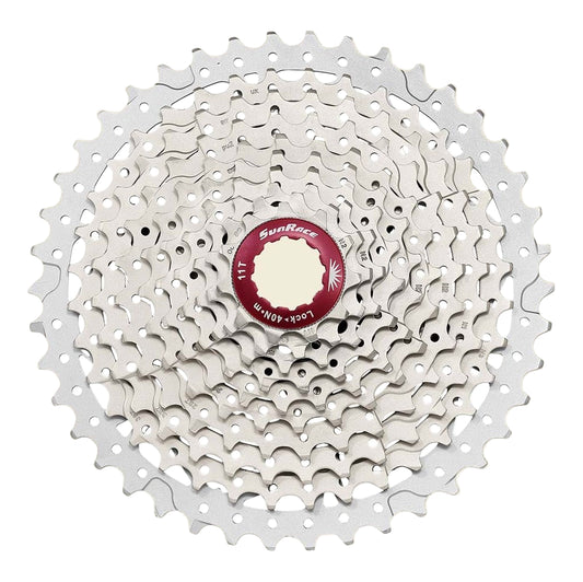 Sun Race CSMX8 EAZ-BOX M cassette 11V. 11-46 metallic