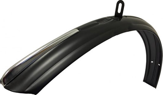 Spatbord voor 28" mat zwart toer