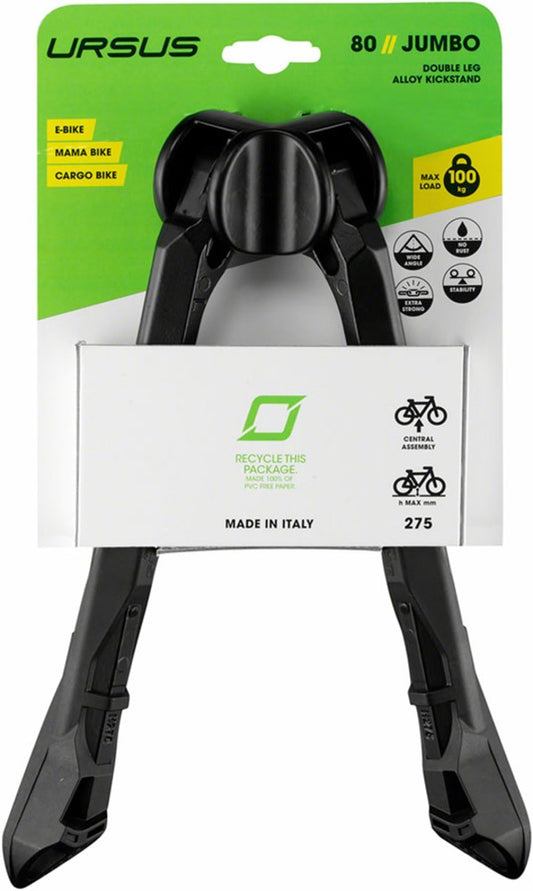 Ursus standaard dubbel Jumbo zwart 300 mm. MAX 100 kg.