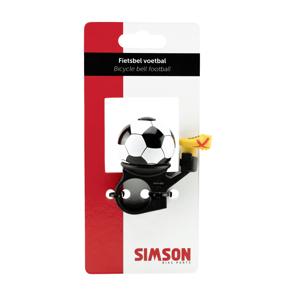 Simson 020198 fietsbel voetbal
