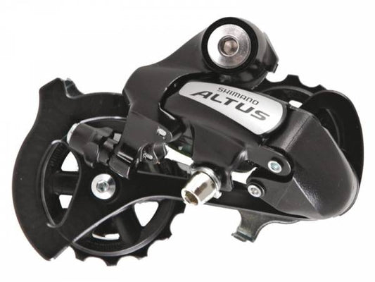 Shimano ERDM310DL achterderailleur Altus 7/8 spd. SGS zwart