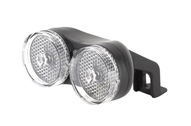 IkziLight koplamp Dobbel 2 x led zwart