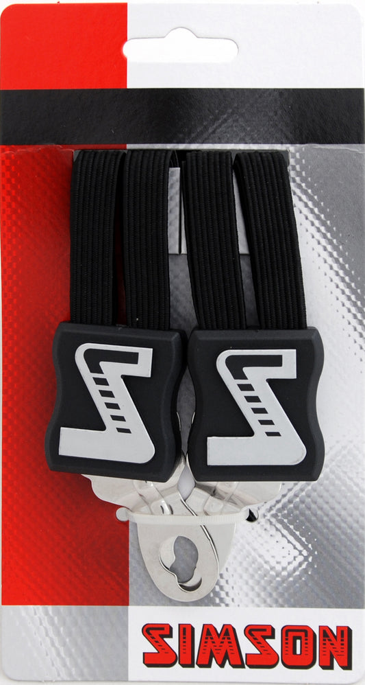 Simson 021358 snelbinder zwart uni., extra lang 4 binder, univ. asplaat o.a. voor oma