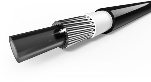 Elvedes 1125SP-SL-doos buitenkabel 30 m. - 5 mm. schakel carbon look