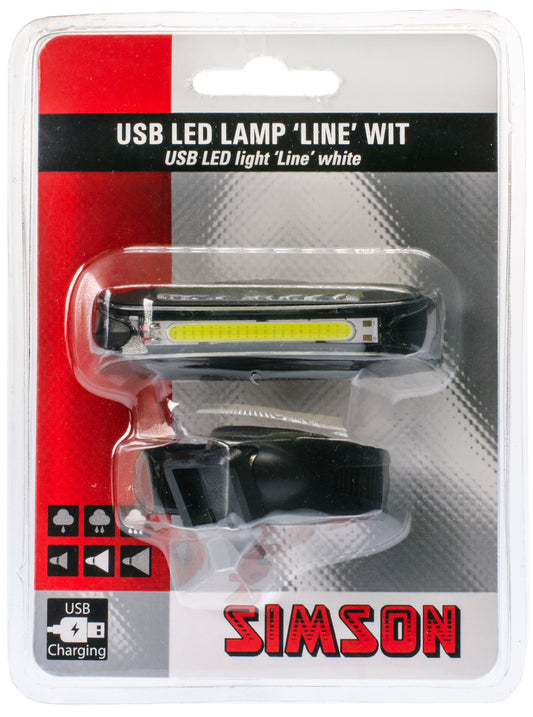 Simson 022007 USB LED lamp "Line" wit 20 LED's 8 LUX