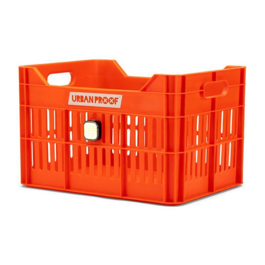Urban Proof fietskrat 30L Click Orange - Recycled