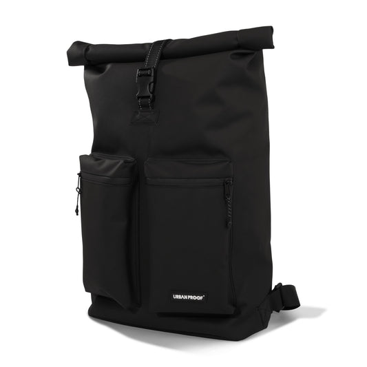 Urban Proof Backpack Rolltop Black - Recycled